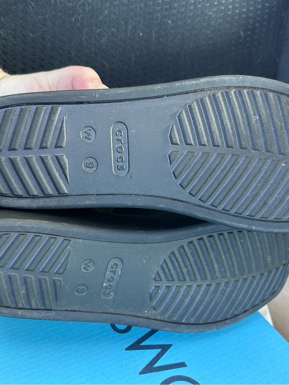 CROCS Black Platform Strappy Sandal - Picture 4 of 4